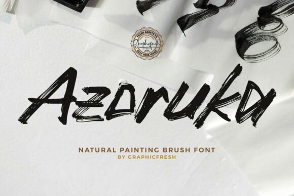 Azoruka: The Natural Brush Font for Building a Recognizable Brand