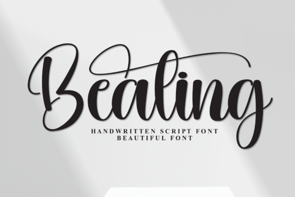 Bealing: A Designer's First Look at a Flexible Modern Script