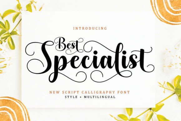 Best Specialist: A Versatile Script Font for Consistent Branding