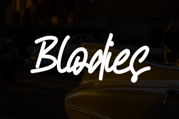 Blodies: A Modern Typeface Built for Campaign Clarity