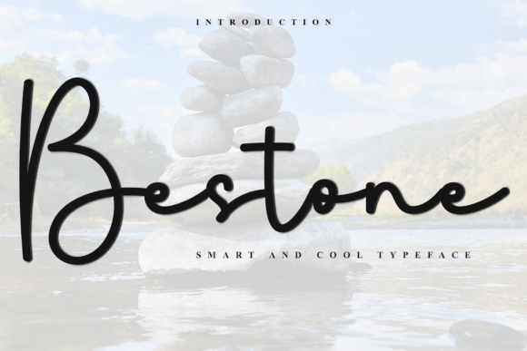 Bringing Handmade Charm to Life with the Bestone Typeface
