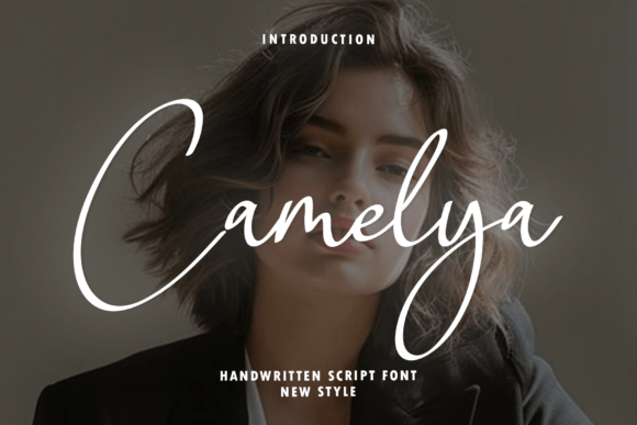 Camelya: A Fluid Script Font for Calm Editorial Design