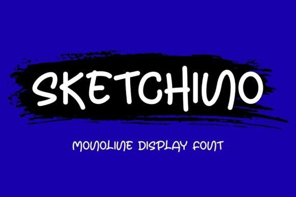 Discovering Sketchino: The Playful Monoline Font for Branding