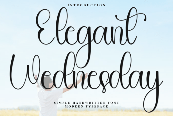 Elegant Wednesday Font: Testing a Festive Typeface in a Real Web Project