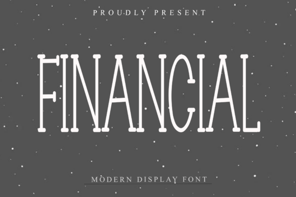 Financial Font: A Rhythmic Script for Editorial Sophistication