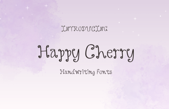 Finding a Friendly Voice: Designing with Happy Cherry Font