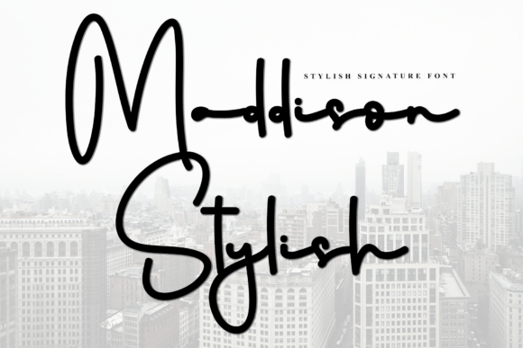 Maddison Stylish: The Festive Font Your Holiday Campaign Needs