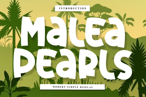 Malea Pearls: A Script Font for Editorial Refinement