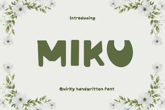 Miku: The Elegant Font That Elevated My Small Business Branding