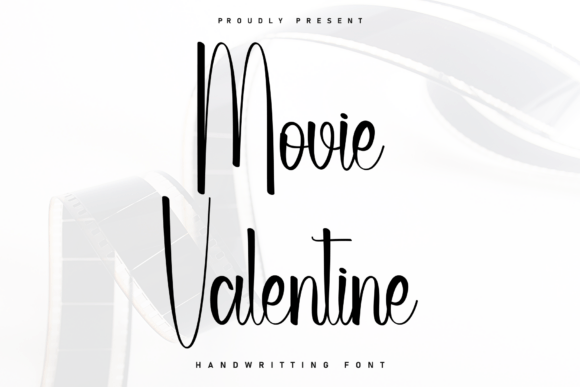 Movie Valentine: A Cozy, Handwritten Font for Brand Personality