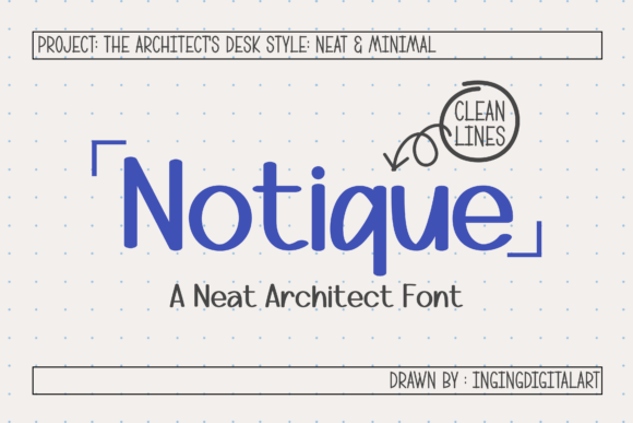 Notique Font: A Crafter’s Blueprint for Precision and Style