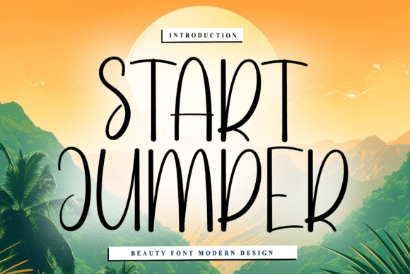 Start Jumper: A Font with Personality for Modern Branding