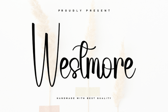 Westmore: The Artisanal Script Font for Makers